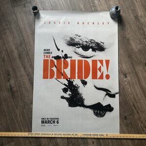2026 The Bride Official Theatrical D/S Original Movie Promo Poster Print